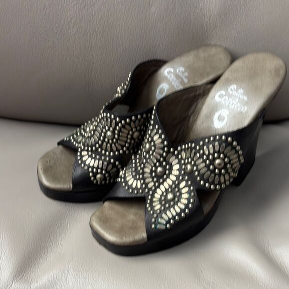 Colleen Cordero Studded Sandals - Picture 1 of 6